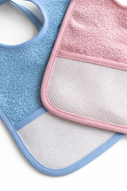 Babero para Bordar Simple 19x20 cm - BM Ricami