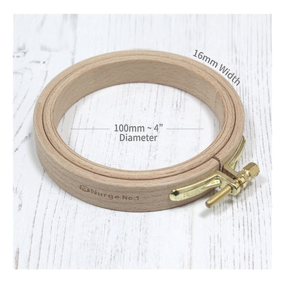 Bastidor Circular de Madera Nurge 16mm
