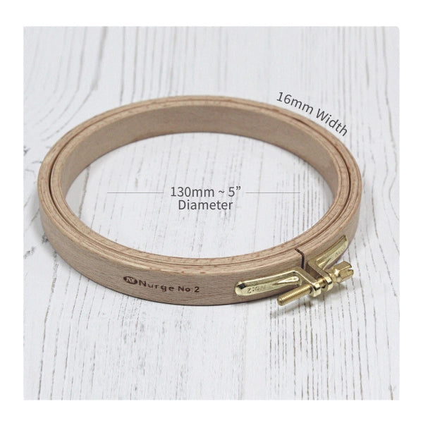 Bastidor Circular de Madera Nurge 16mm