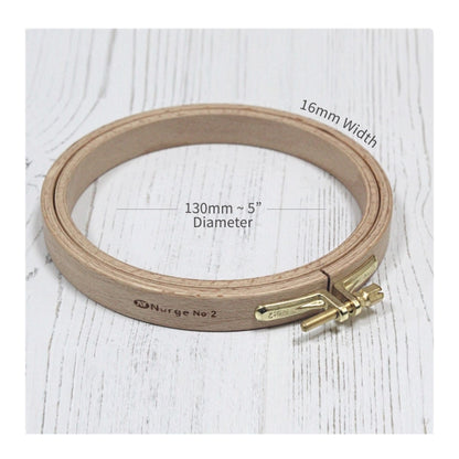 Bastidor Circular de Madera Nurge 16mm