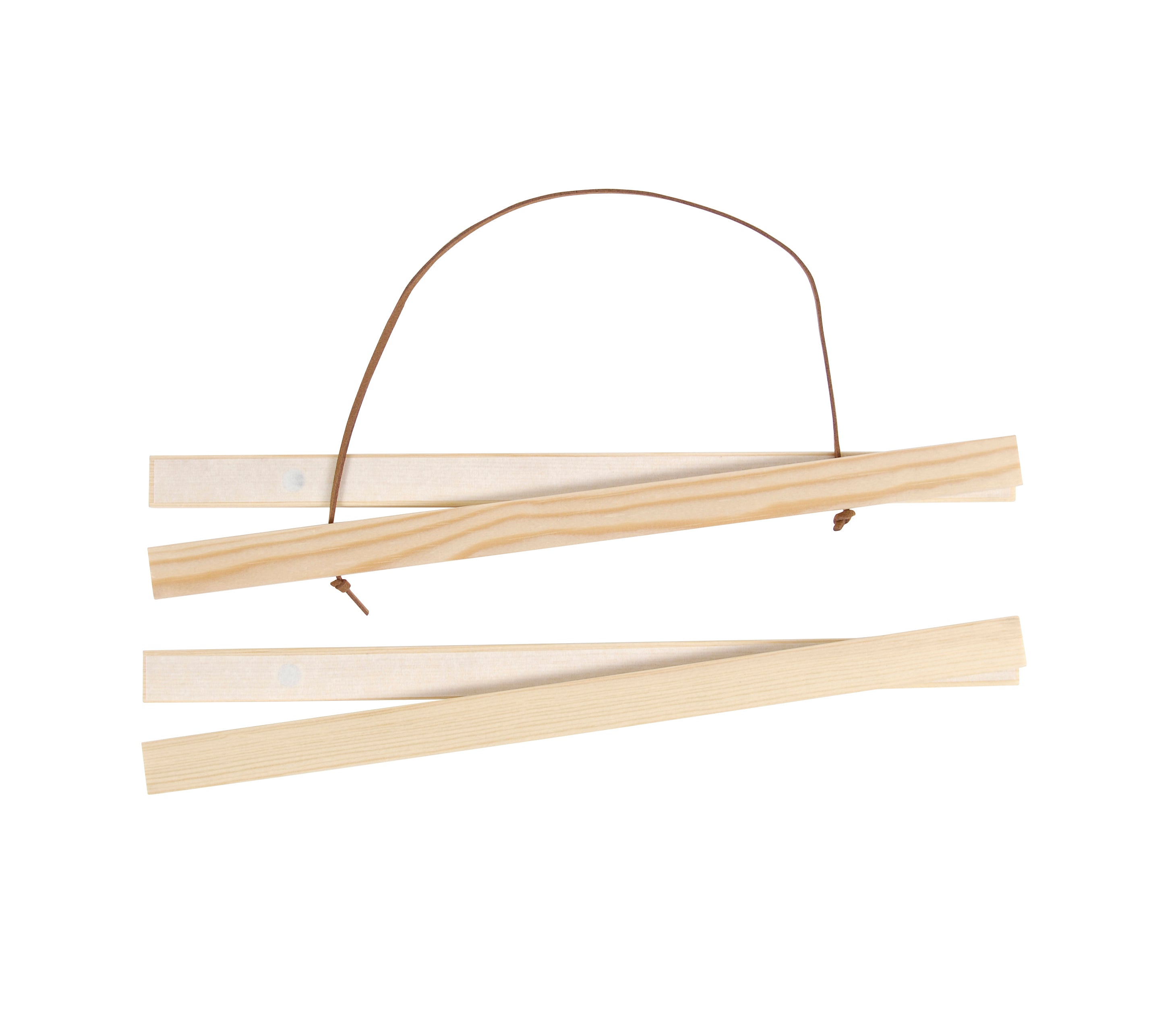 Bastidor magnético DMC de madera natural con 4 listones para enmarcar bordados A3. Compatible con todo tipo de tejidos y perfecto para decorar paredes.
