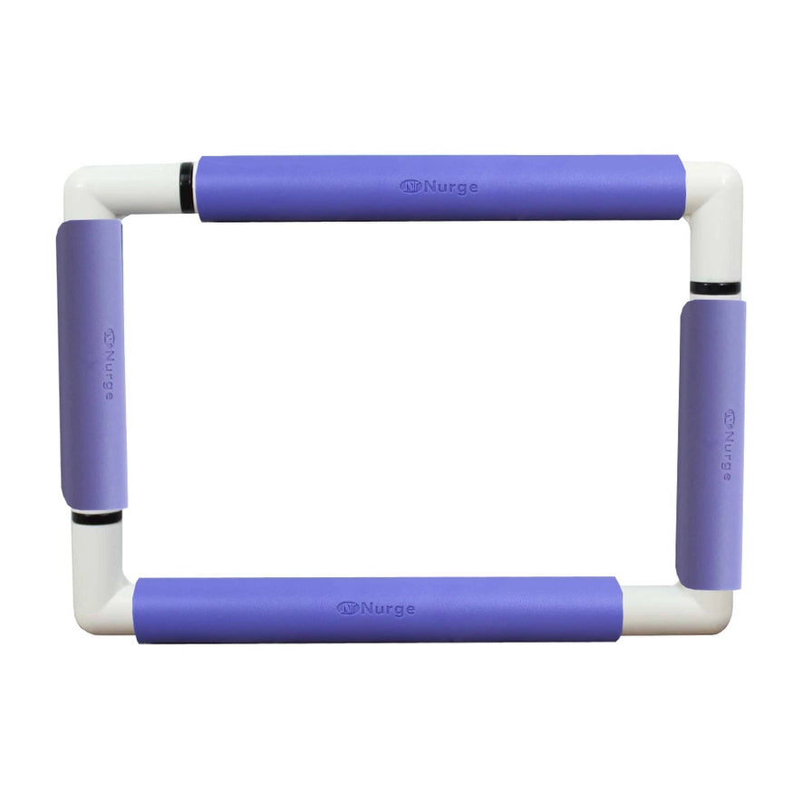 Bastidor snap frame Nurge morado 21×29 cm montado, vista frontal