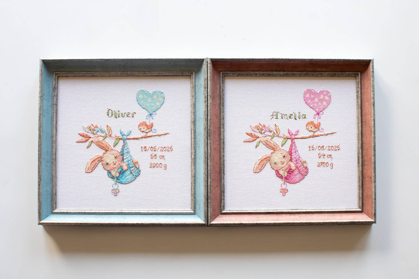 Kit de Punto de Cruz Aine "Muestrario de Nacimiento Niño" - A1028