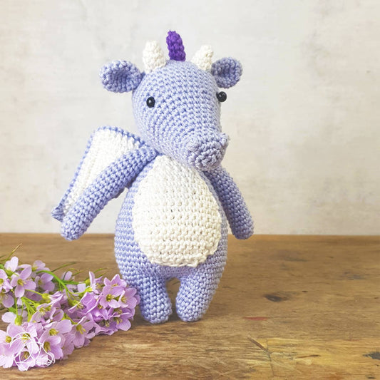 Kit de Ganchillo - Amigurumi: Dragón Syl - Hardicraft