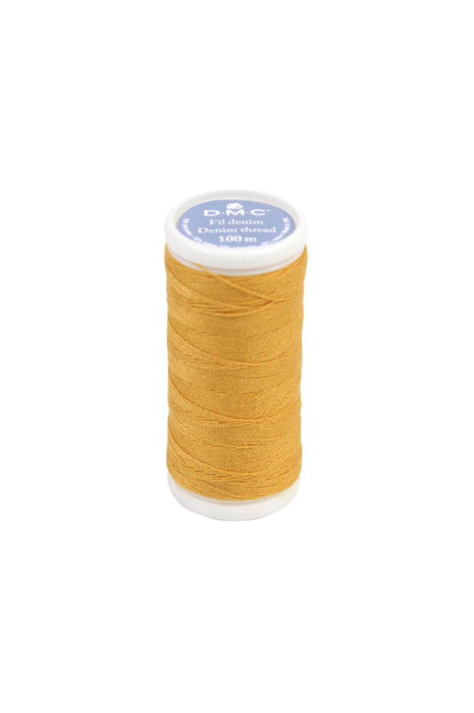 Bobina de hilo denim DMC 3001 naranja de 100 m para coser y reparar jeans con máquina de coser