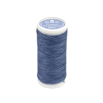 Bobina de hilo denim DMC 3004 azul de 100 m para coser y reparar jeans con máquina de coser