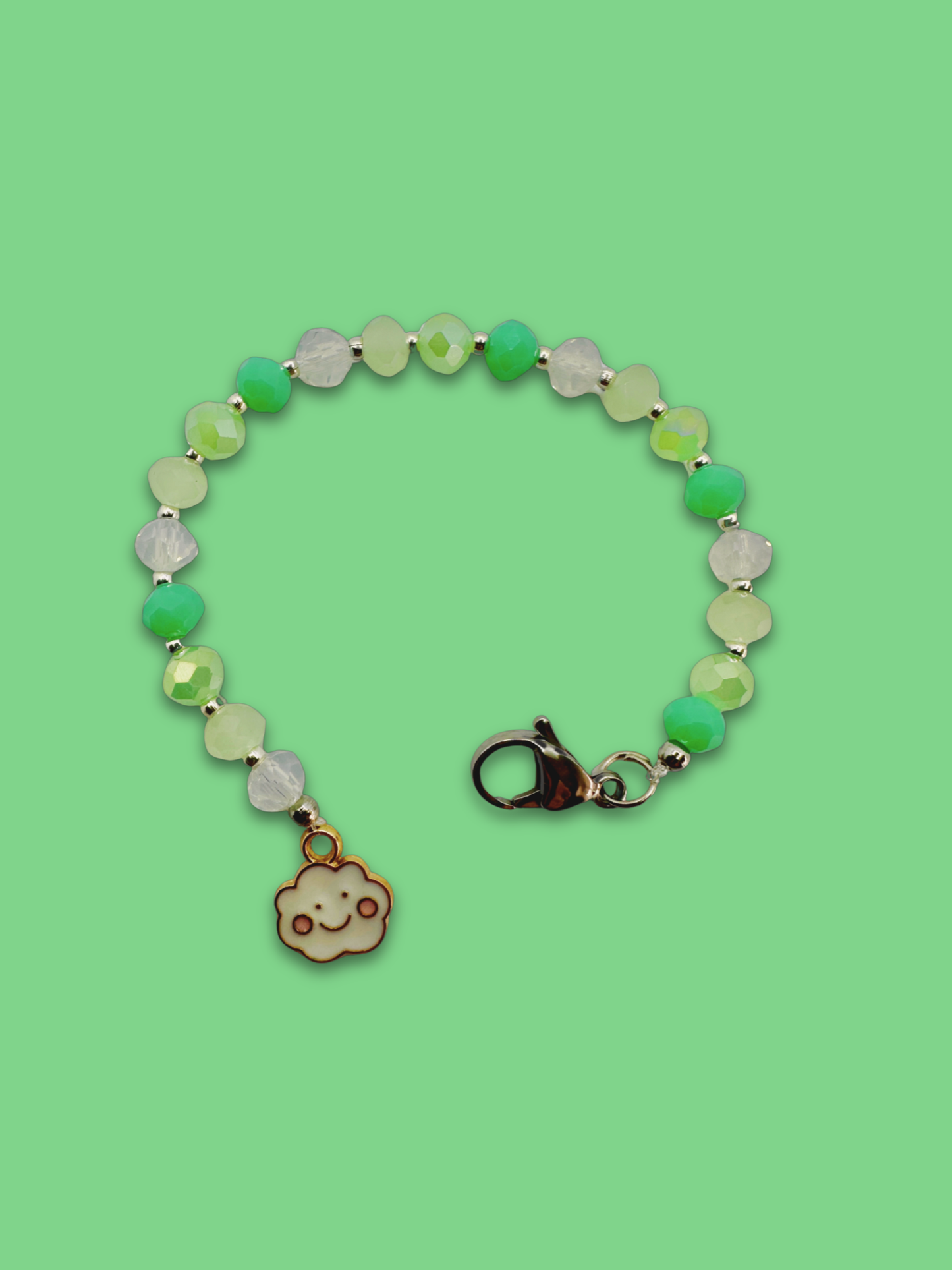 Buscatijeras de Abalorios "Cute Cloud" - BT010 - ElMundoEnCruz