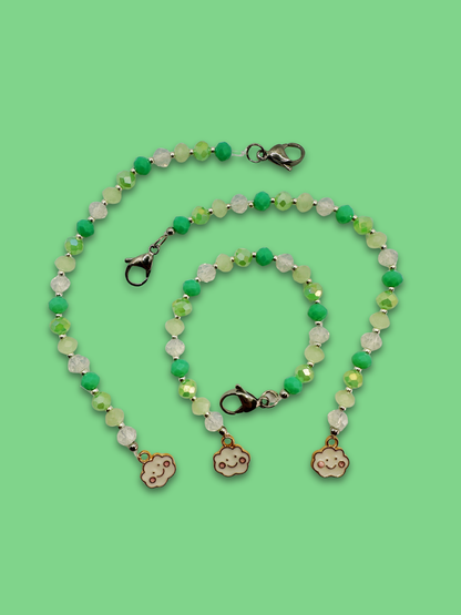 Buscatijeras de Abalorios "Cute Cloud" - BT010 - ElMundoEnCruz