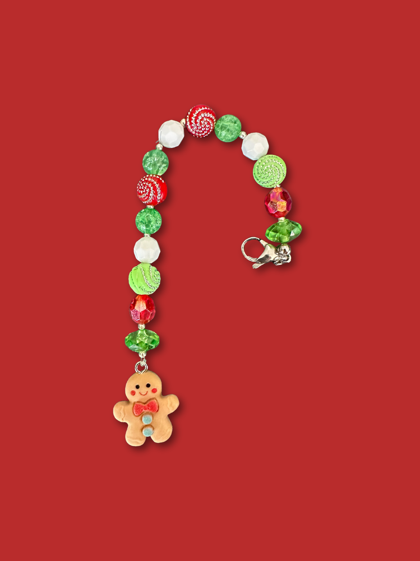 Buscatijeras de Abalorios Navideño - BT005