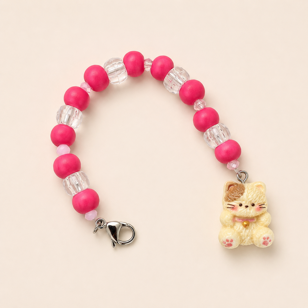 Buscatijeras de Abalorios "Animales Kawaii" - BT020 - ElMundoEnCruz