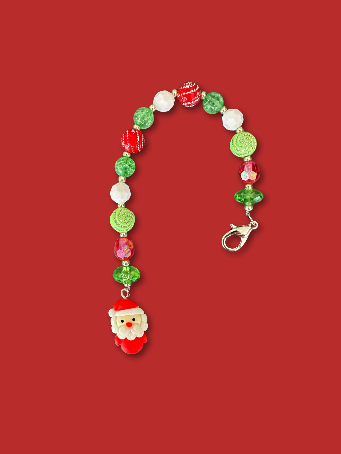 Buscatijeras de Abalorios Navideño - BT005