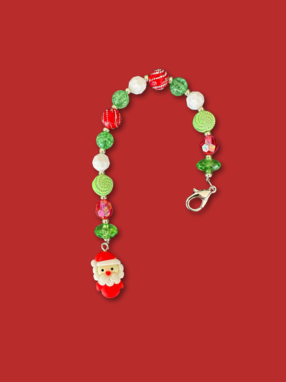 Buscatijeras de Abalorios Navideño - BT005