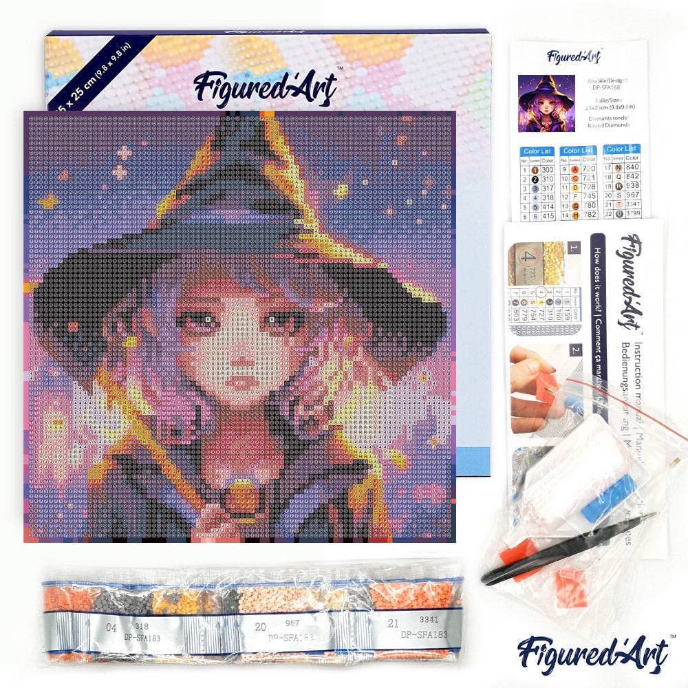 Kit de Punto Diamante Figured’Art 