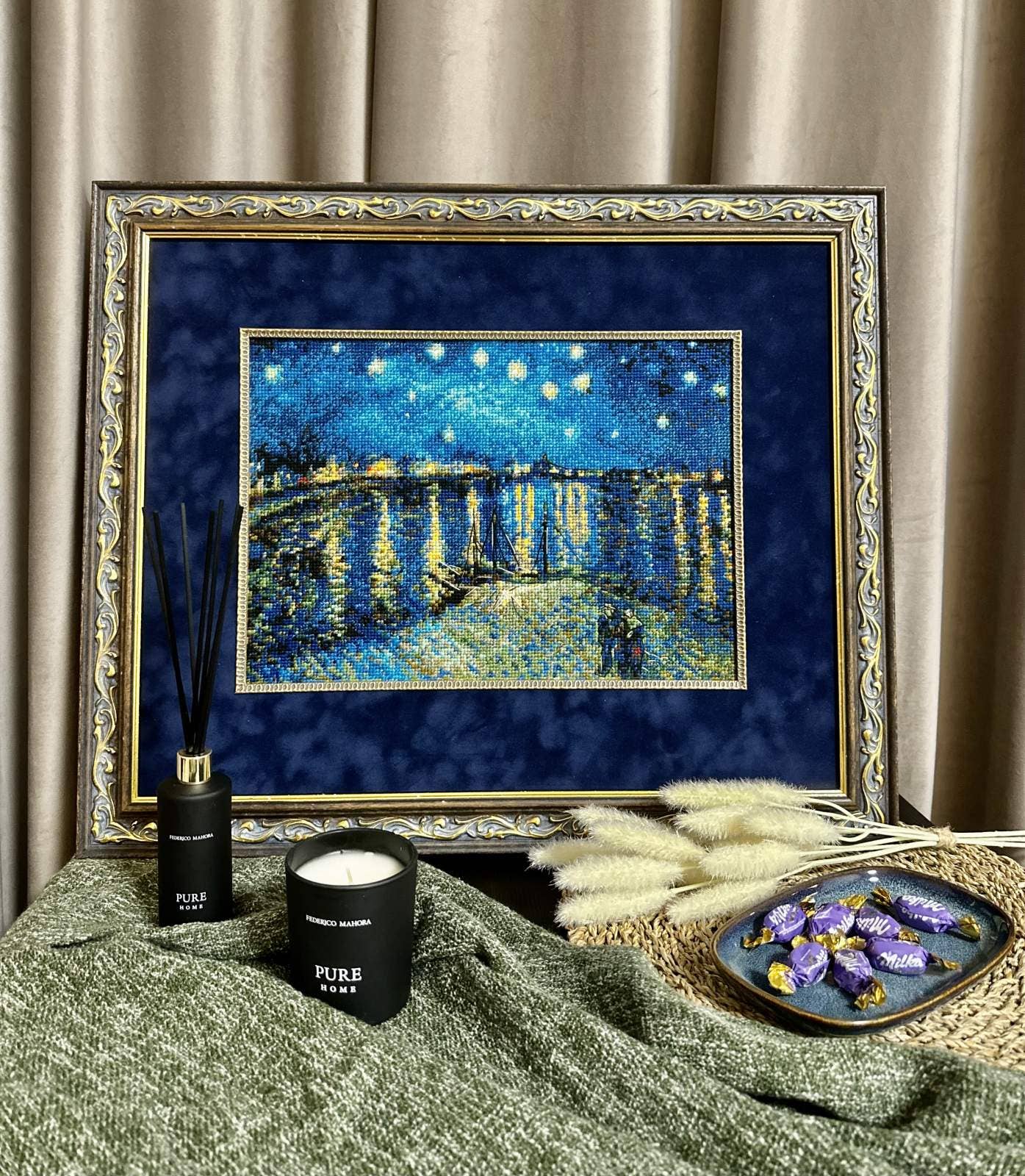 Kit de Punto de Cruz Riolis 