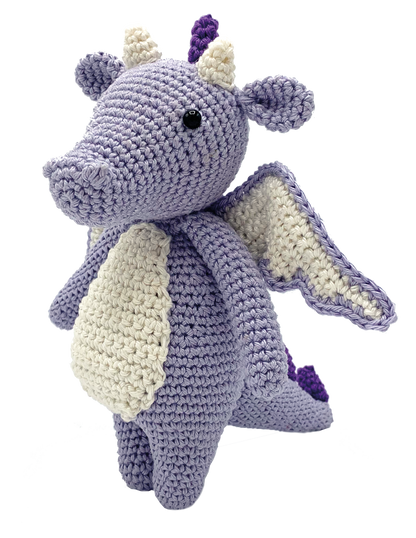 Kit de Ganchillo - Amigurumi: Dragón Syl - Hardicraft