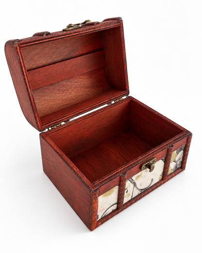 Costurero de Madera Tipo Baúl 17 x 12 cm - Cose