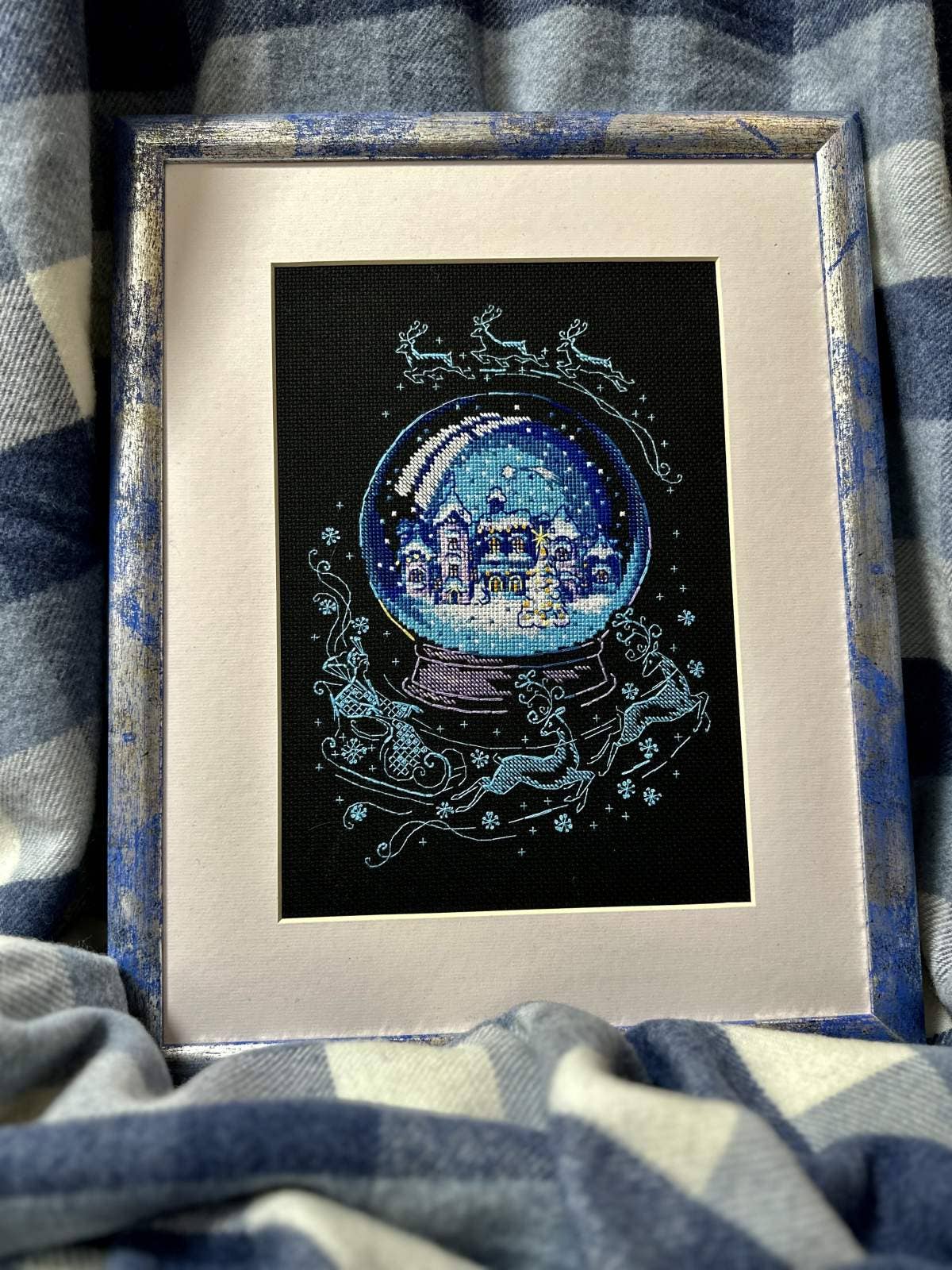 Kit de Punto de Cruz Riolis "Cuento de Invierno" - 2151