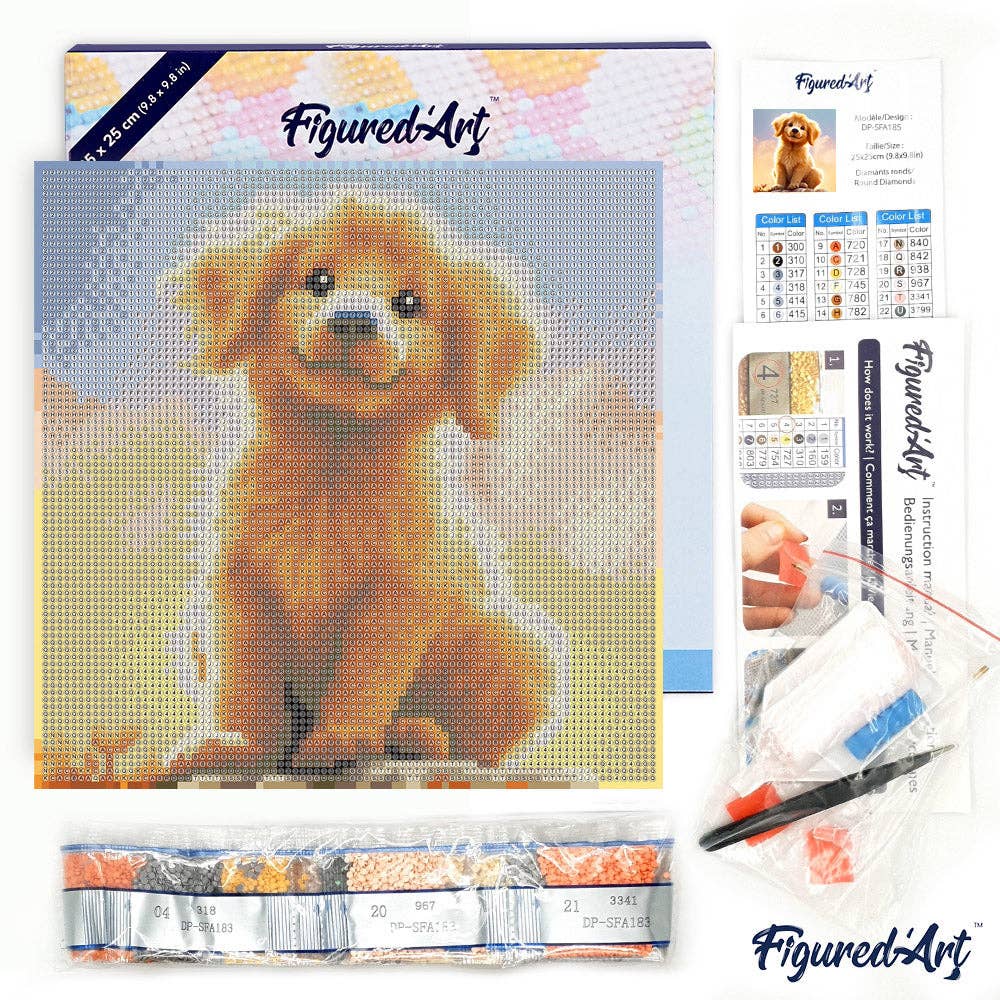 Kit de Punto Diamante Figured’Art 