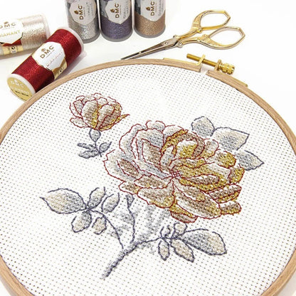 DMC Diamant Grandé - Bobina de Hilo Metalizado