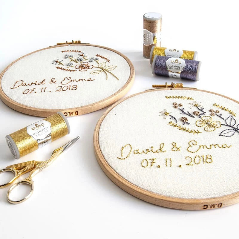 DMC Diamant Grandé - Bobina de Hilo Metalizado