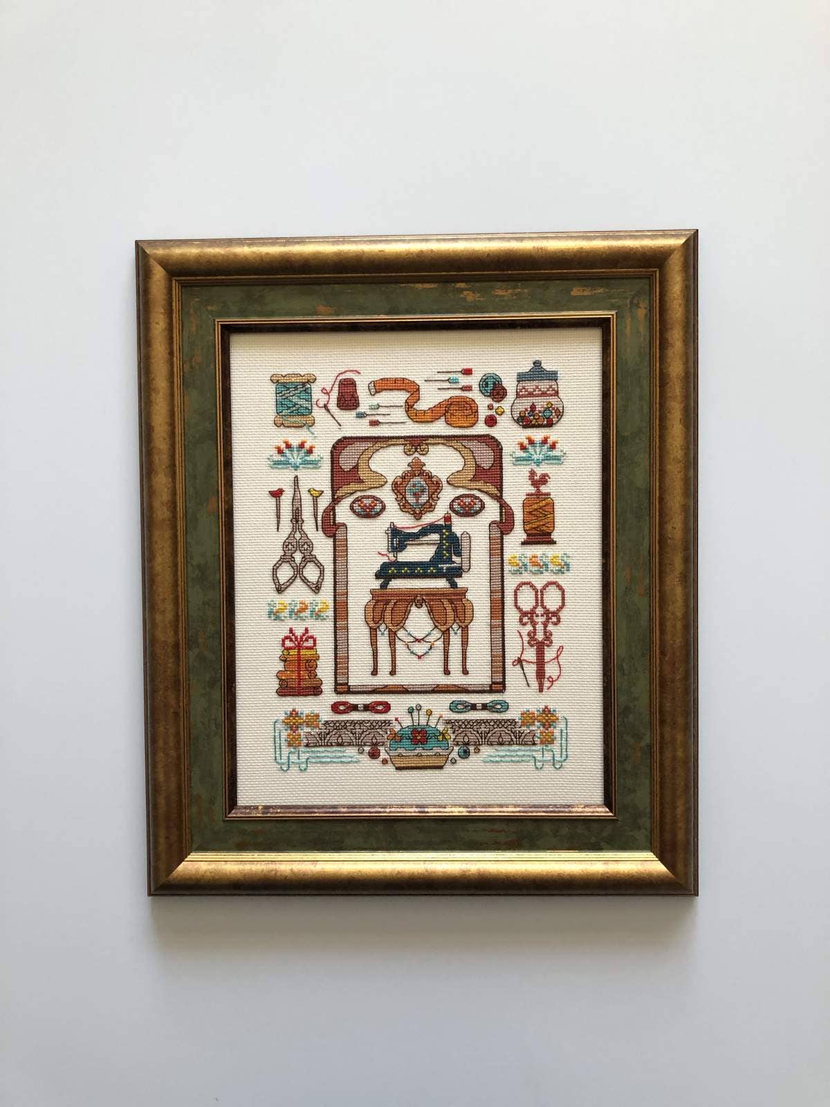 Kit de punto de cruz RIOLIS "Pasatiempo Favorito" - 1951