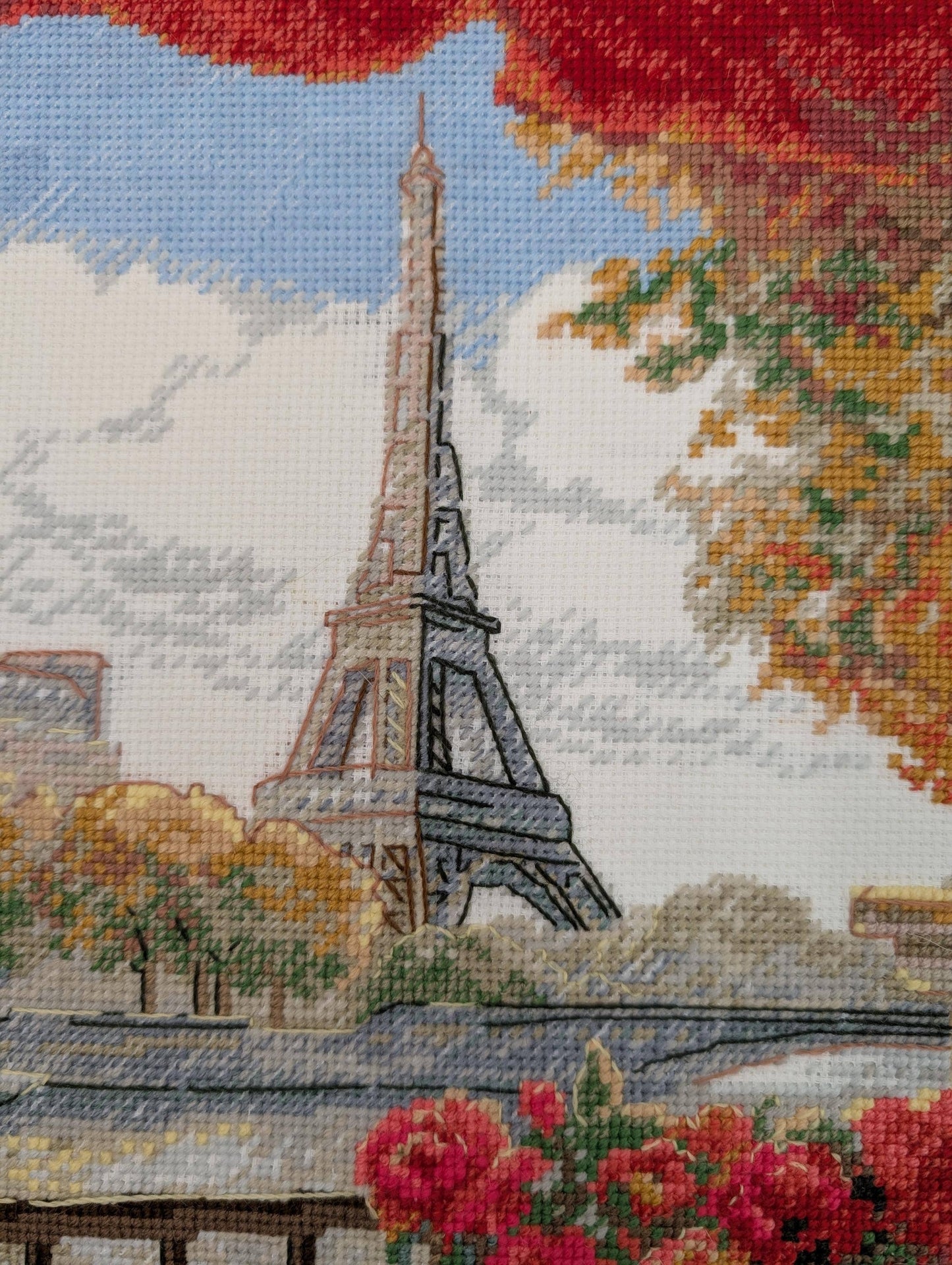 Kit de Punto de Cruz Aine "París Soleado"- A1013