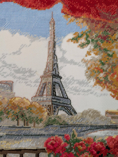 Kit de Punto de Cruz Aine "París Soleado"- A1013