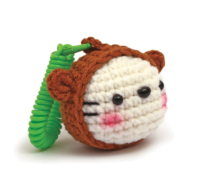 Kit de Amigurumi Fácil "Osito Llavero" - Graine Créative