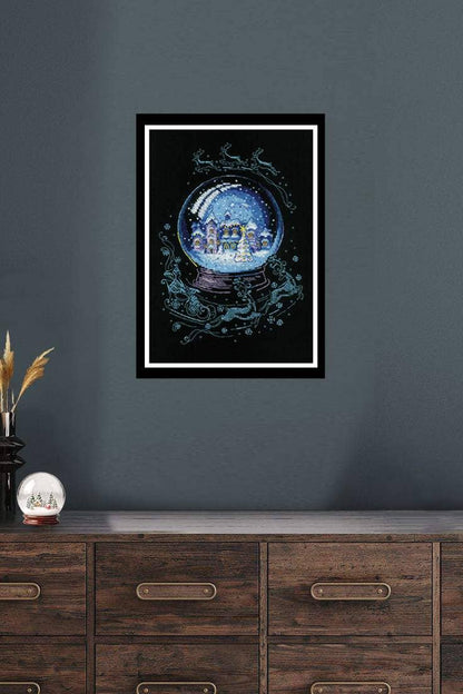 Kit de Punto de Cruz Riolis "Cuento de Invierno" - 2151