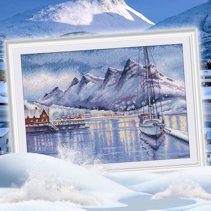 Kit de Punto de Cruz RTO "Puerto de Bodo" - M970