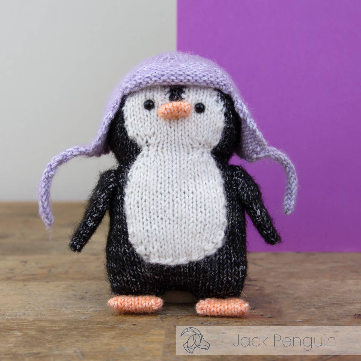 Kit de Tricot - Jack el Pingüino - Hardicraft