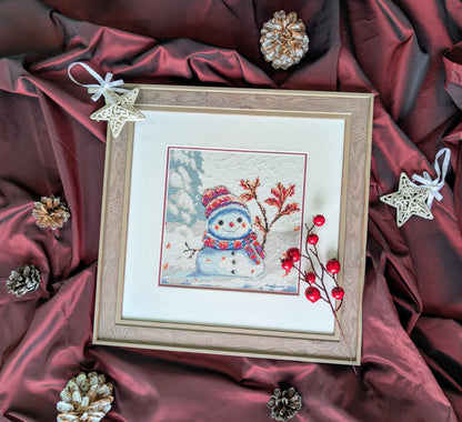 Kit de Punto de Cruz Aine "Invierno Torpe" - A1012