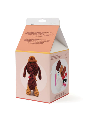 Kit de Amigurumi "Dachshund" - Graine Créative