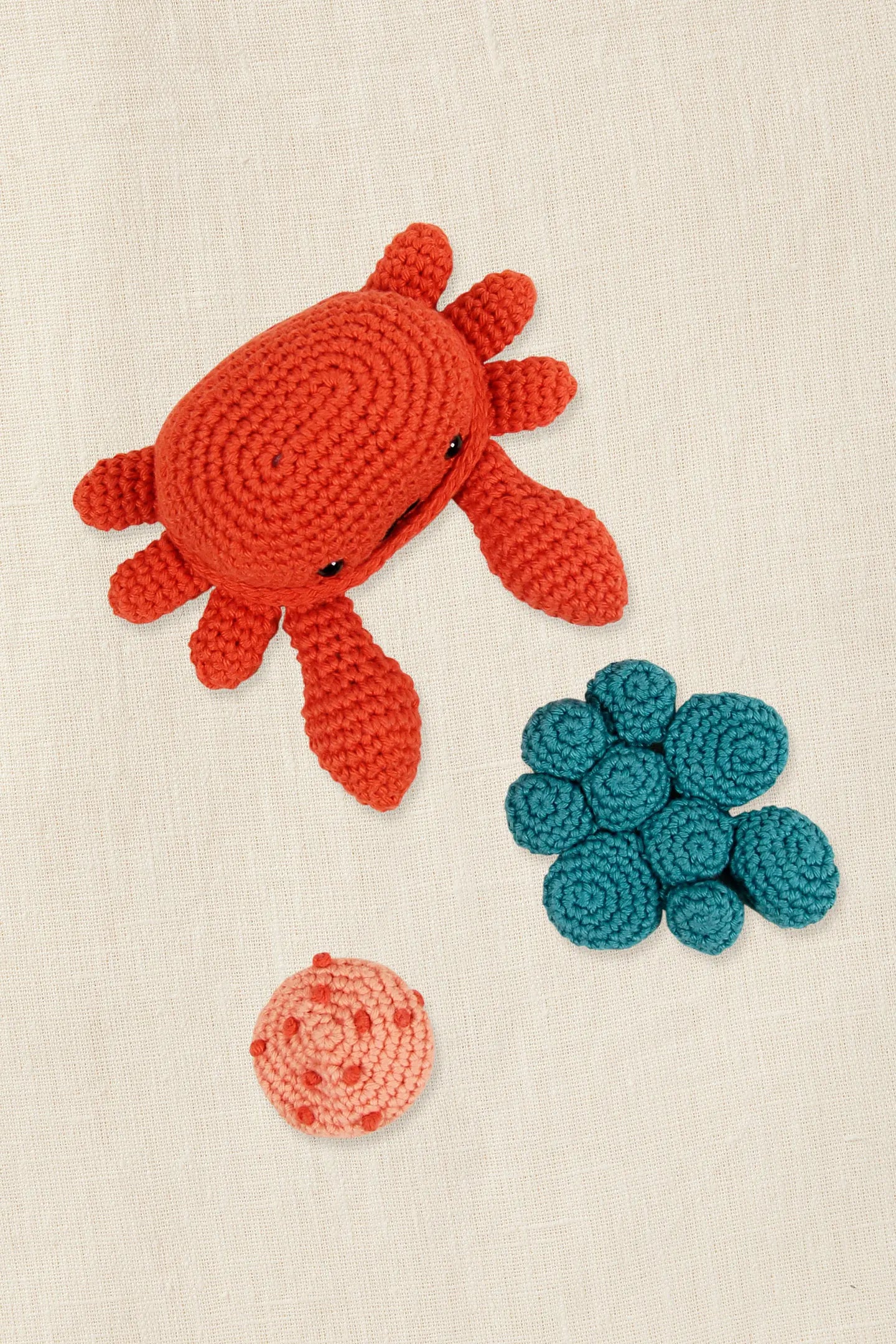 Kit de Amigurumi DMC "Cangrejo" - CR134K