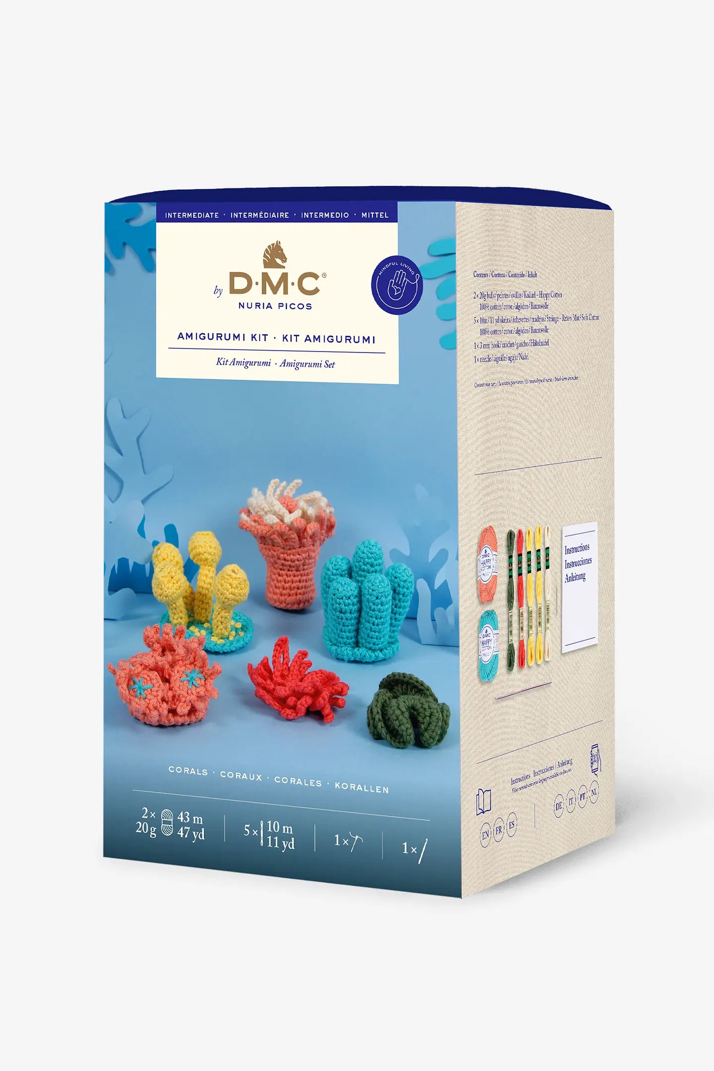 Kit de Amigurumi DMC "Corales" - CR133K