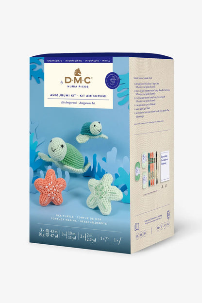 Kit de Amigurumi DMC "Tortuga Marina" - CR132K