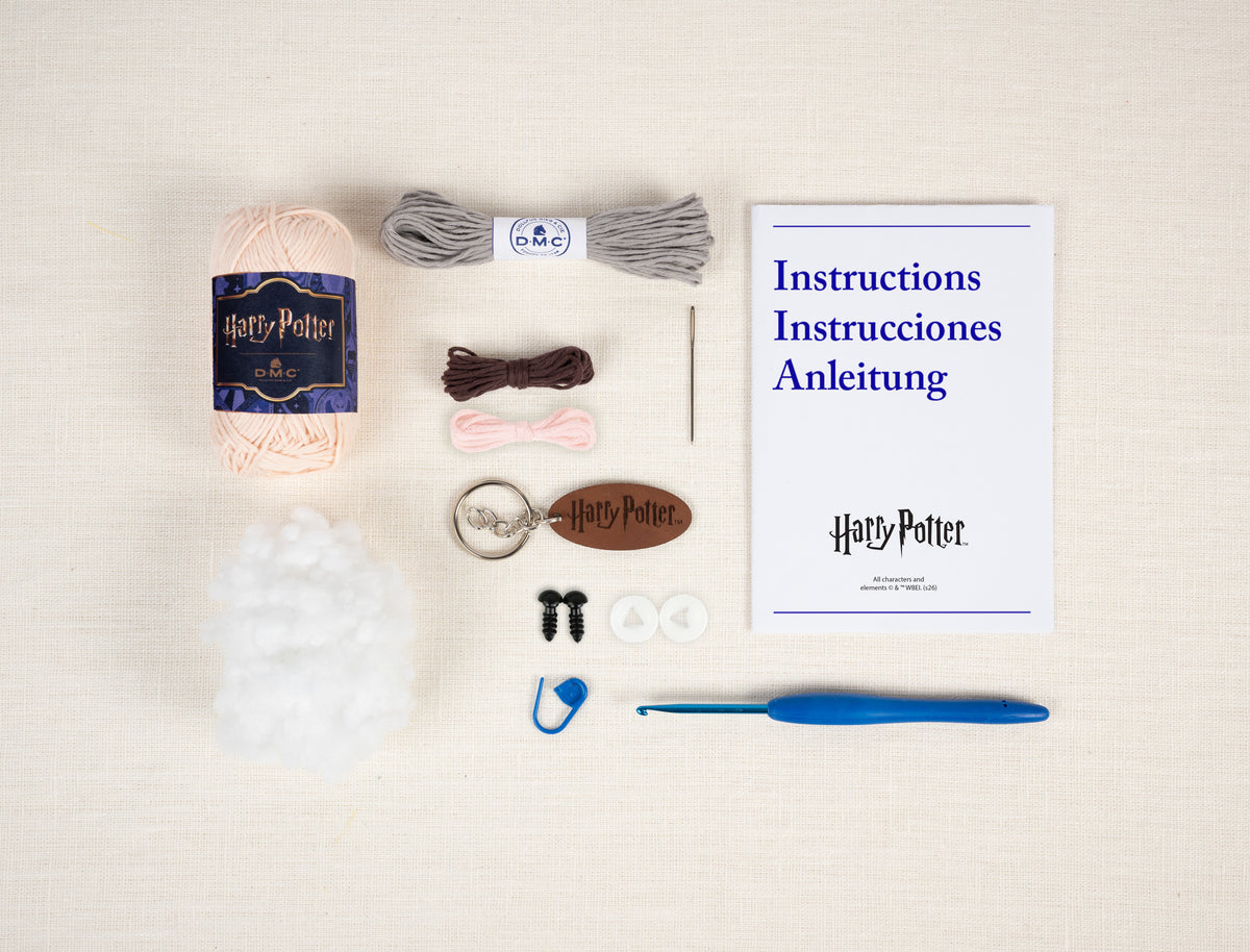 Kit Amigurumi Harry Potter DMC "Llavero Dobby" - CR158K