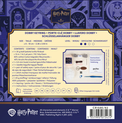 Kit Amigurumi Harry Potter DMC "Llavero Dobby" - CR158K