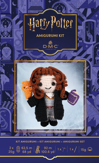 Kit Amigurumi Harry Potter DMC "Muñeca Hermione" - CR148K
