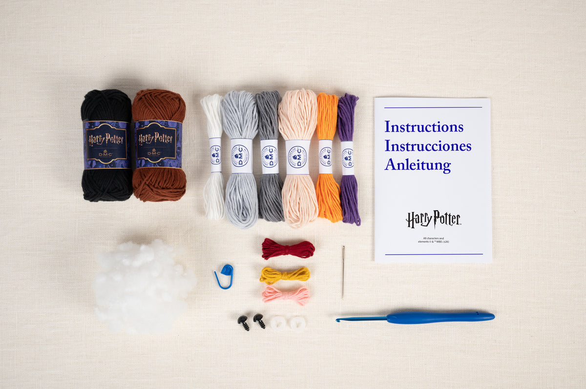 Kit Amigurumi Harry Potter DMC "Muñeca Hermione" - CR148K
