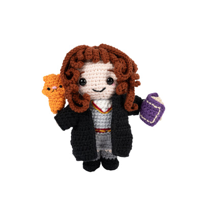 Kit Amigurumi Harry Potter DMC "Muñeca Hermione" - CR148K