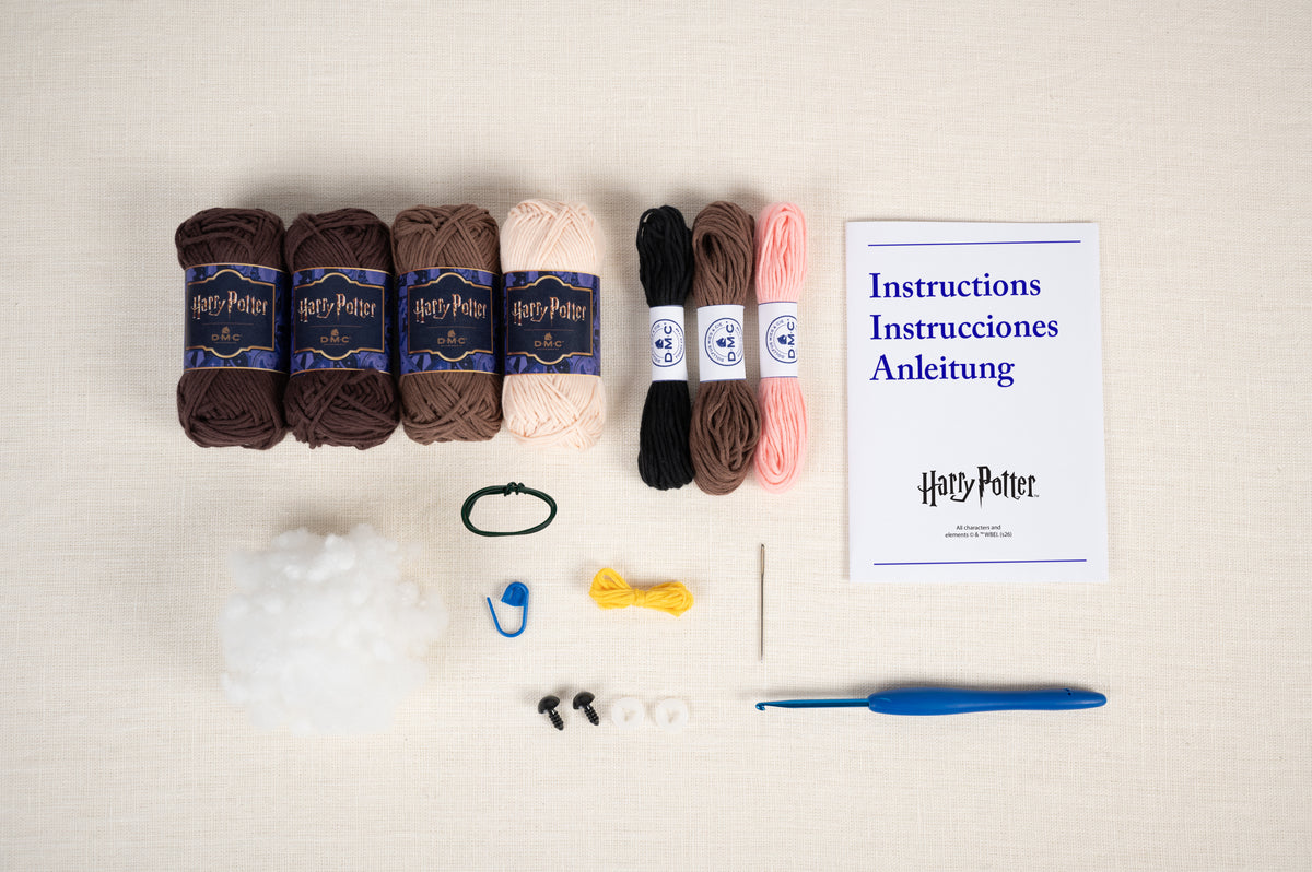 Kit Amigurumi Harry Potter DMC "Muñeco Hagrid" - CR150K