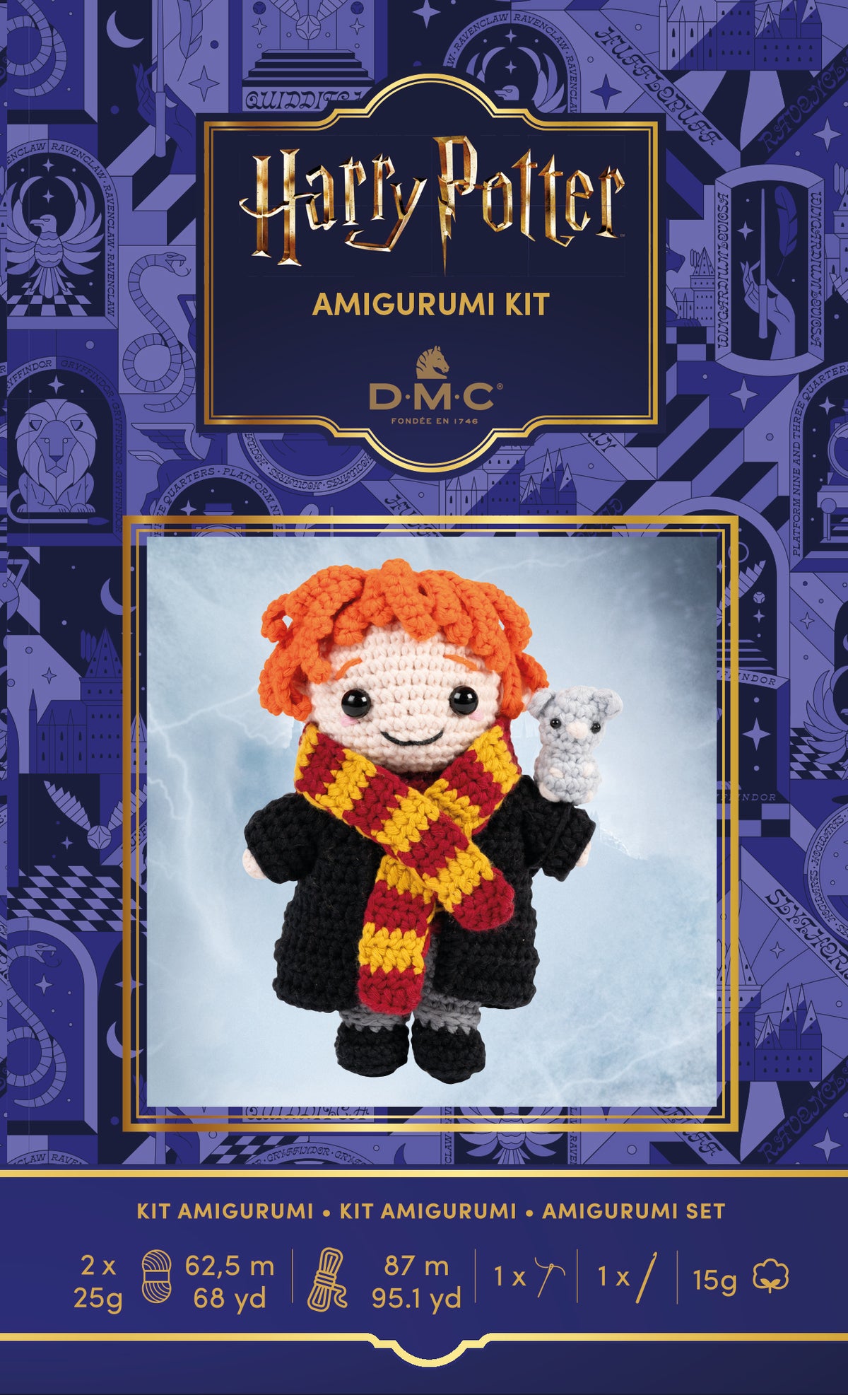 Kit Amigurumi Harry Potter DMC "Muñeco Ron" - CR149K