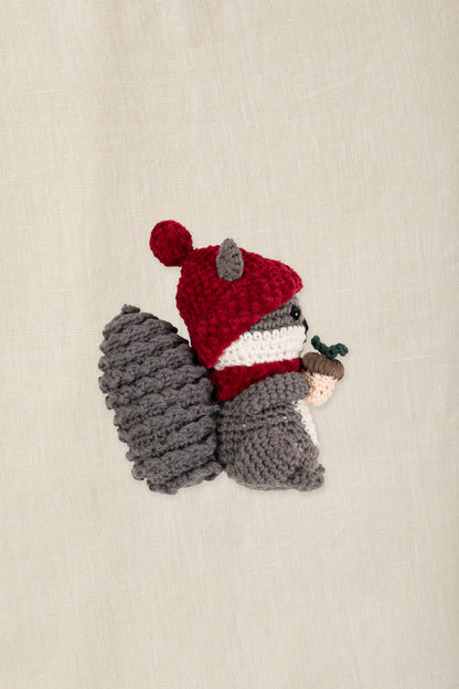 Kit Completo Amigurumi DMC "Ardilla" CR136K