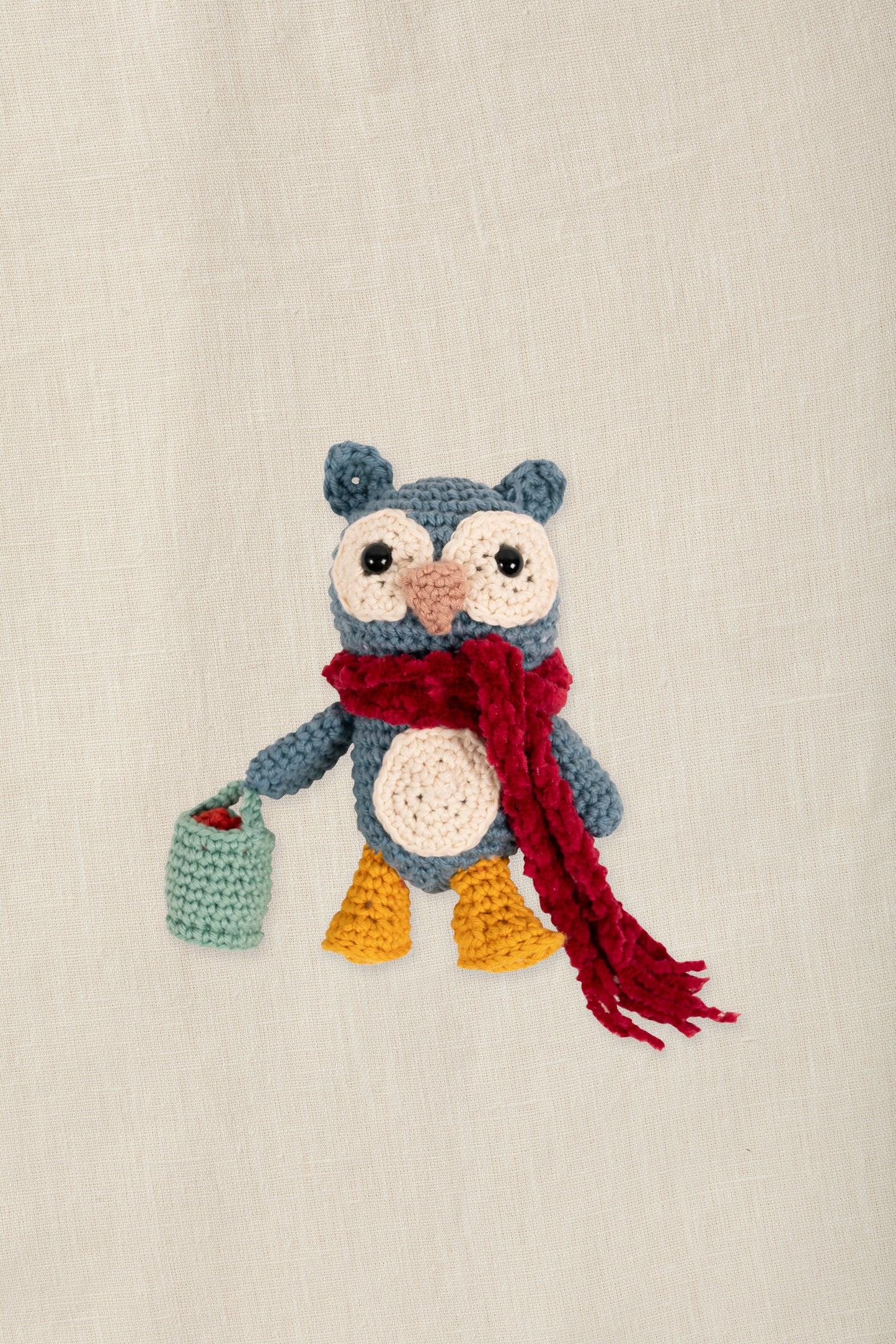 Kit Completo Amigurumi DMC "Buho" CR138K