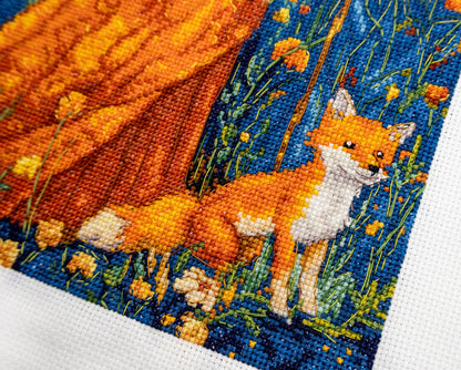 Kit de Punto de Cruz Letistitch "Diosa del Otoño" LI 55-00