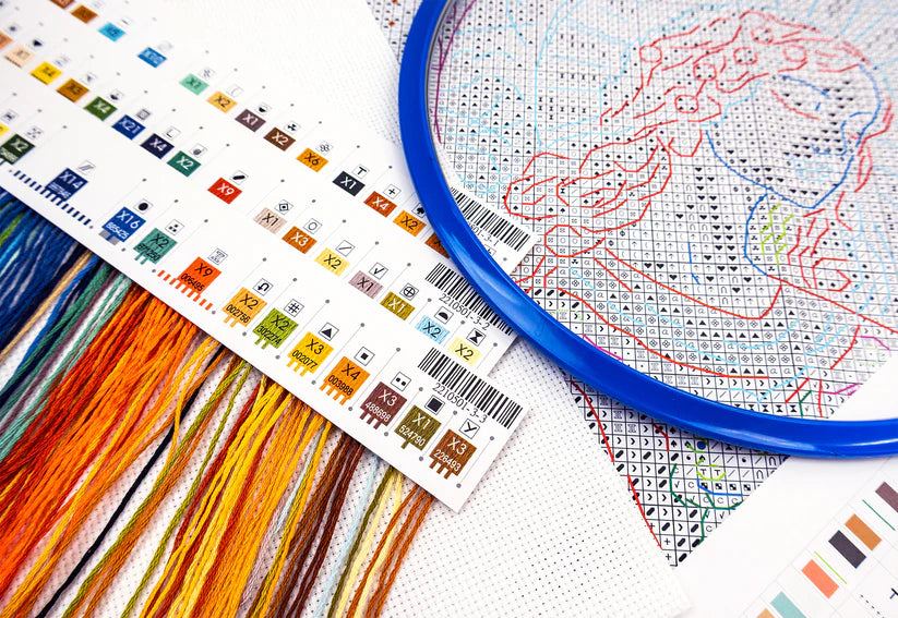 Kit de Punto de Cruz Letistitch "Diosa del Otoño" LI 55-00