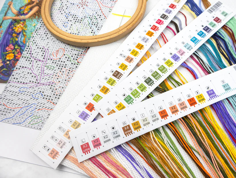 Kit de Punto de Cruz Letistitch "Diosa del Verano" LI 56-00