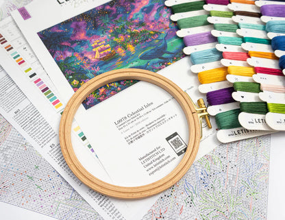 Kit de Punto de Cruz Letistitch "Islas Celestiales" L9978
