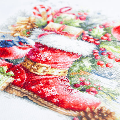 Kit de Punto de Cruz "A Cherished Tradition" 70-40 Magic Needle